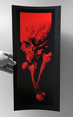 Red Bones Skull