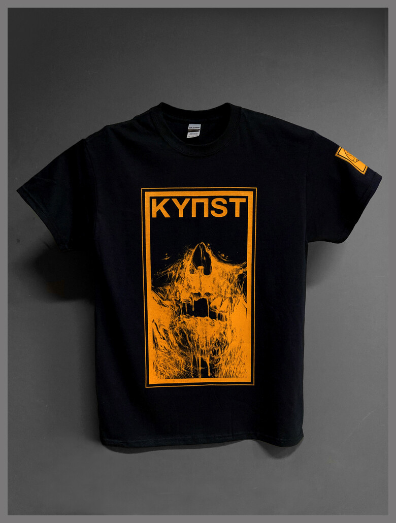 T shirt Skull I yellow