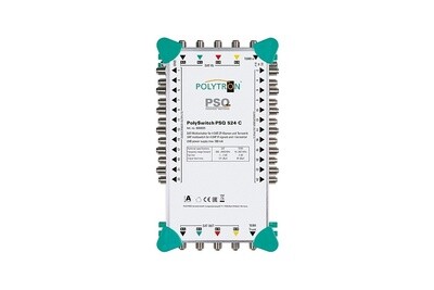PSQ 524 C/ Kaskaden-Multischalter PSQ-Serie 5 IN, 24 Teilnehmer, F-Anschlüsse.