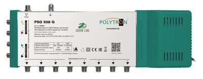 PSG 508 Q Polytron Standalonemultischalter für 8 Teilnehmer