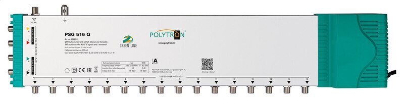 PSG516Q Polytron Standalonemultischalter für 16 Teilnehmer