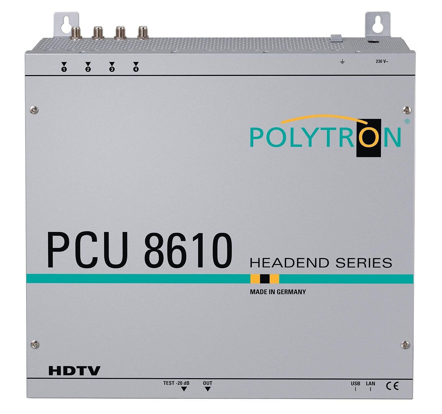 PCU 8610 DVB-S/S2 in DVB-C
Umsetzung von 8 Transpondern