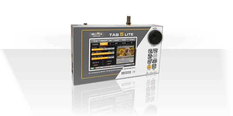 Combiniertes STC HD Analyzer, TV 44-88MHz , SAT 930-2150MHz mit Touchscreen, Messgerät für SAT, CATV, Terrestrial, Analog TV/SD/HD-TV Bildwiedergabe und Unicabel SCR .