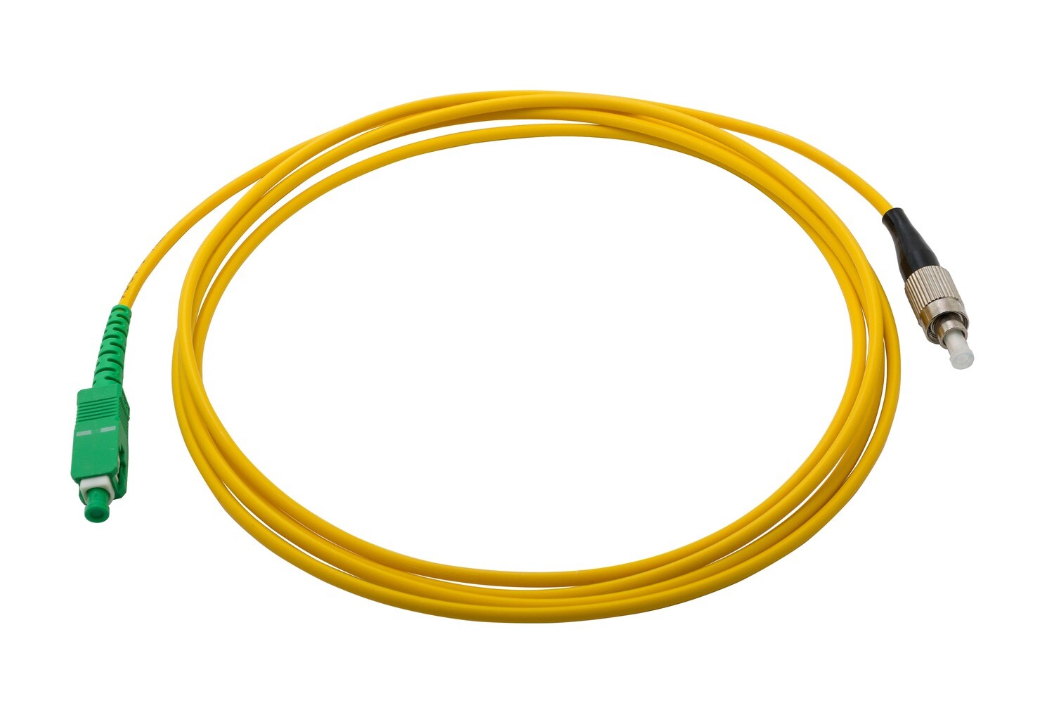 OPM-SC/APC - FC/PC
Optisches Patchkabel OPM-Serie, Monomode, SC/APC auf FC/PC-Anschluss