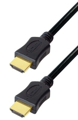 High Speed HDMI®-Kabel mit Ethernet 
Kabel-Ø 10 mm, AWG24, 4K UHD, 15,0 m