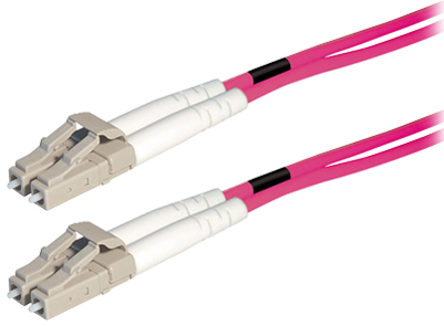 LWL Netzwerkkabel OM4, LC-LC, Multimode (50/125µ) Duplex, 1 m