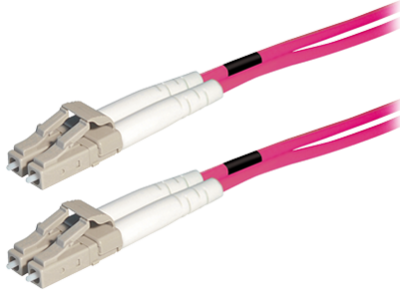 LWL Netzwerkkabel OM4, LC-LC, Multimode (50/125µ) Duplex, 1 m
