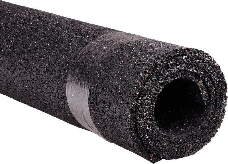 Gummischutzmatte für 1 Plattenständer - 52,5x52,5cm / 8mm