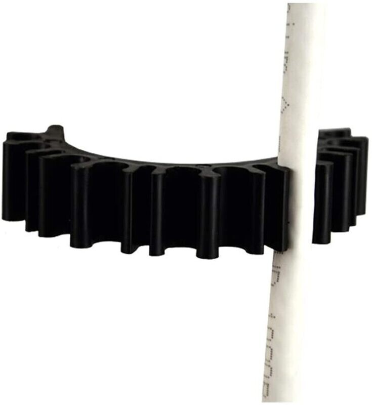 Mastclip 10 - Kabelclip für Antennenmasten mit Ø 48/50mm - bis 10 Koax-Kabel