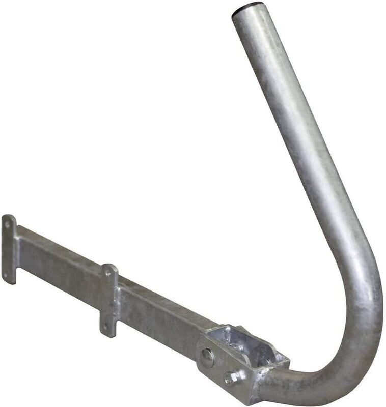 Dachvorsprunghalter - zur Montage einer Antenne am Dachvorsprung - Stahl verzinkt