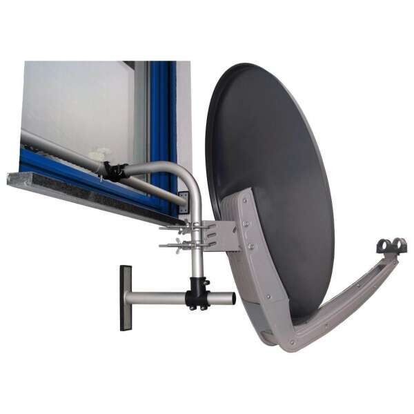 Easymount - Fensterklemmhalterung für Antennen bis max. 60cm