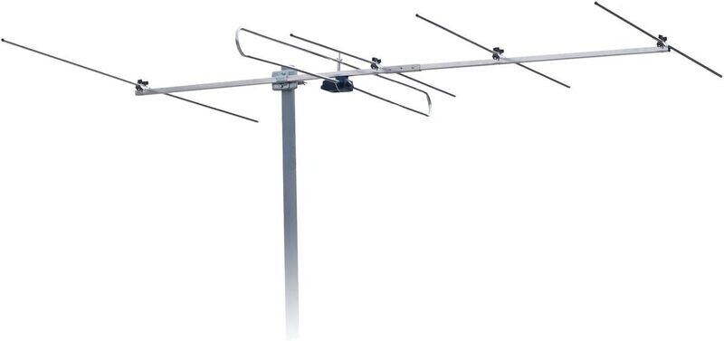 UKW - 5 Element Antenne für Empfang aus allen Richtungen.