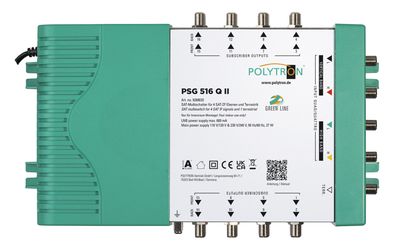 PSG 516 Q II Polytron Standalonemultischalter für 16 Teilnehmer