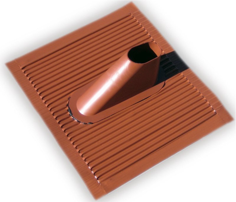 Aluminiumdachziegel rot