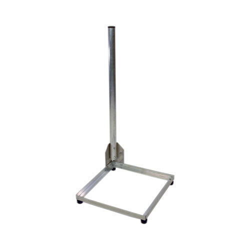 Alu Balkonständer, zerlegbar. Für 1 Waschbetonplatte 50x50.