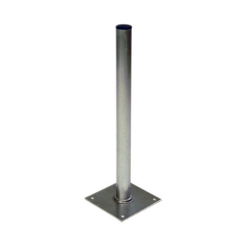 Alu- Standfuß / 60cm, Ø 50mm / Platte 19x19cm