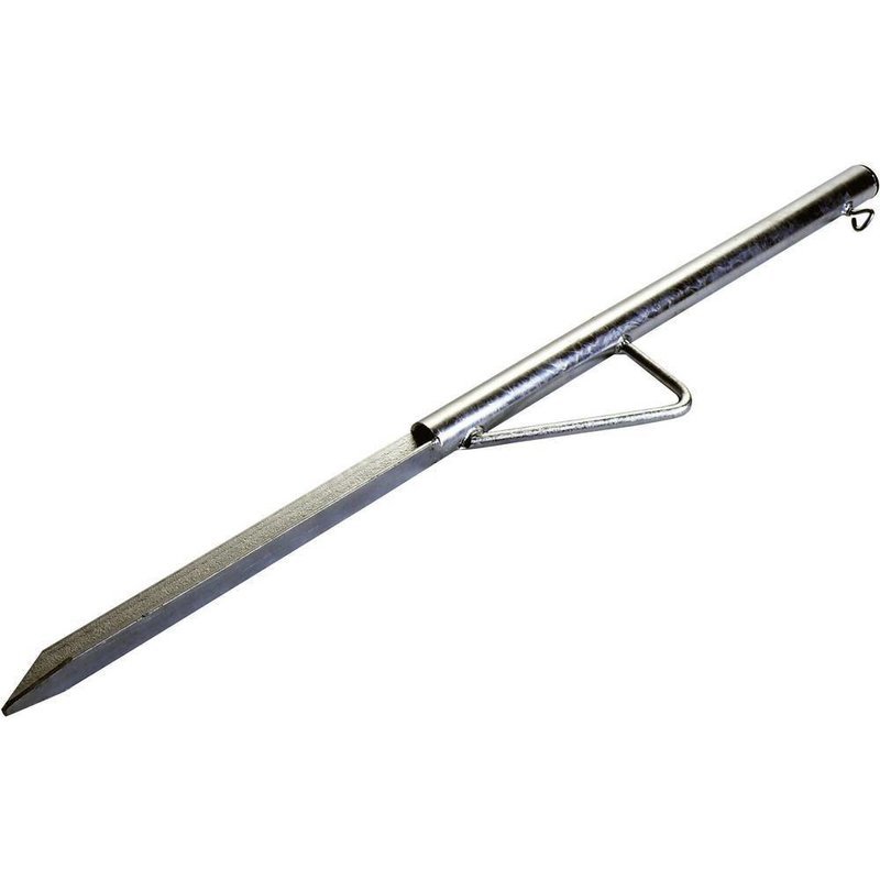 Stahl - Erdspieß 1m, feuerverzinkt