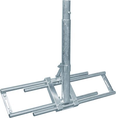 Universeller Dachsparrenmasthalter für Antennen bis Ø 130 cm.