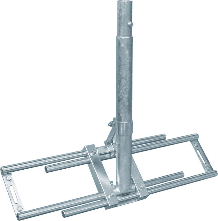 Universeller Dachsparrenmasthalter für Antennen bis Ø 100 cm.