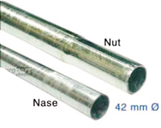 Stahl Steckmast Feuerverzinkt 2m