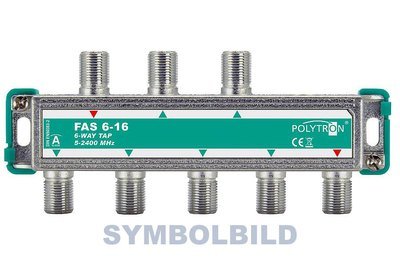 6-fach Abzweiger 5-1000 MHz