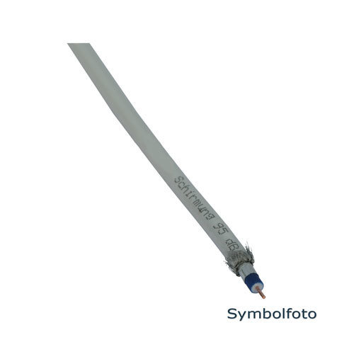 Sat Kabel 100 dB 100m WISI Trommel 3 fach geschirmt mit Alifoliengeflecht.