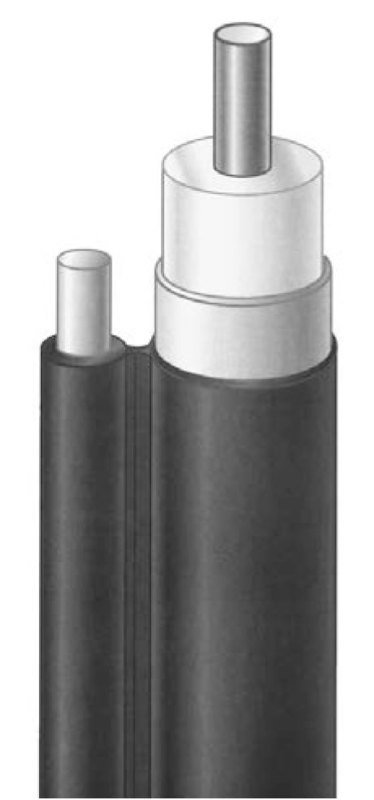 TC540ASM Alu Rohrkabel mit Stahlseil