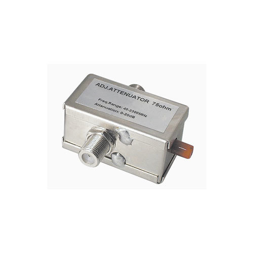Dämpfungsregler 0-20 dB DC F- Anschluss.