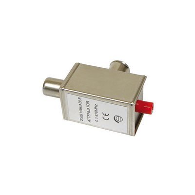 Dämpfungsregler 0-20 dB DC IEC-Anschluss