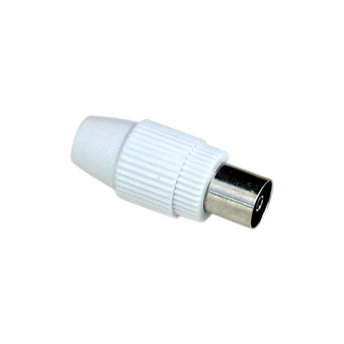 Koaxkupplung IEC Antennenstecker gerade.