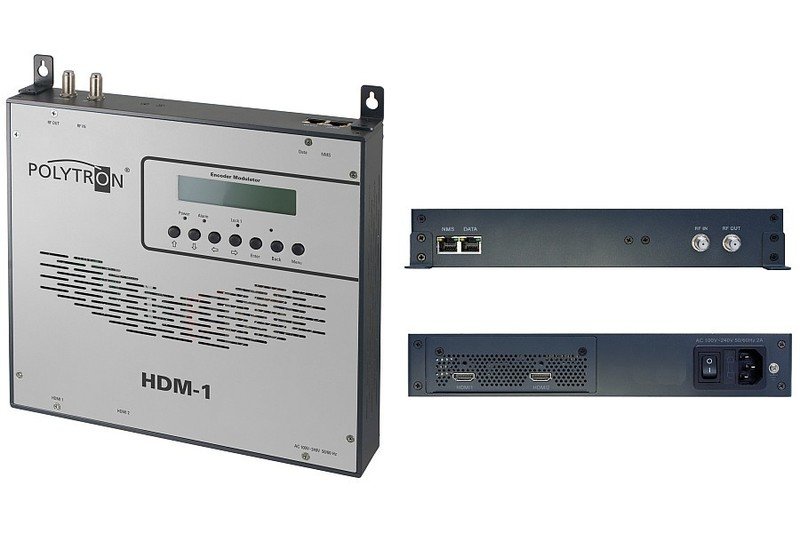 HDM1T 1080p HD-Video Umsetzung für TV´s, über Koax-Kabel oder IP