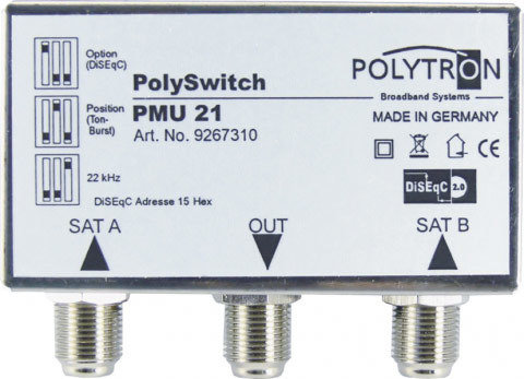 DiSEqC 2-1 Schalter