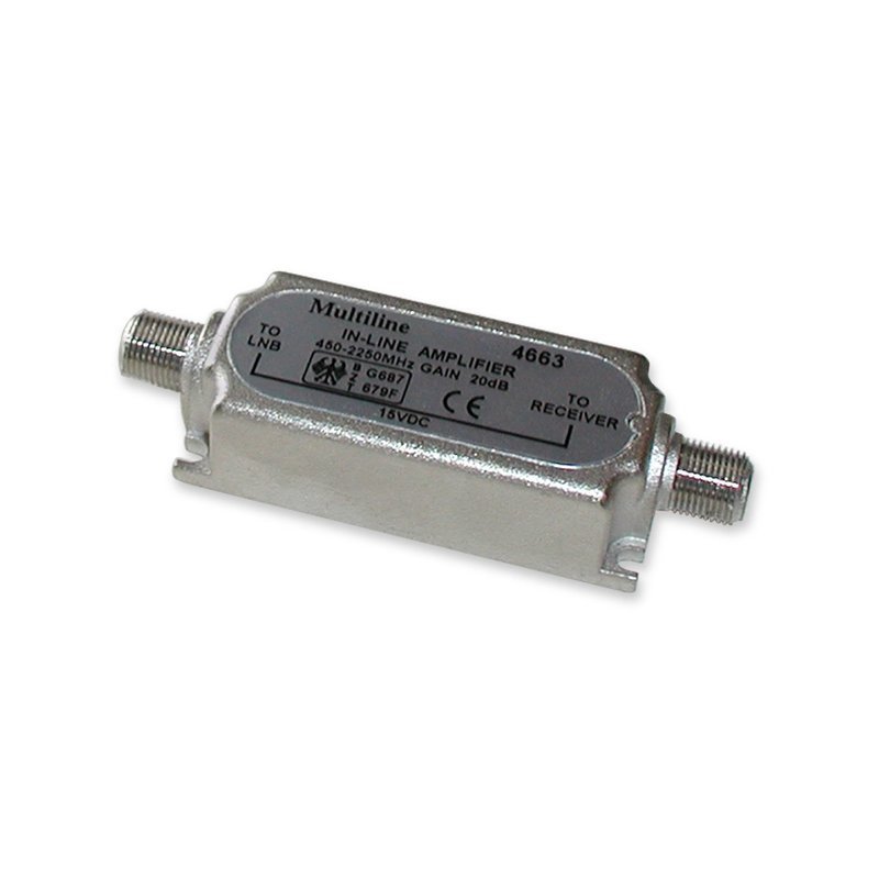 INLINEVERSTÄRKER SAT 20DB 950-2400 MHZ