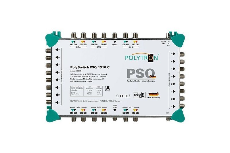 PSQ 1316 C  KASKADEN-MULTISCHALTER 13/16