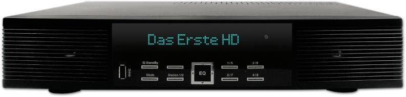1x DVB-S2 Tuner PVR ready inkl aktiven 2.1 Crystal-HIFI-System