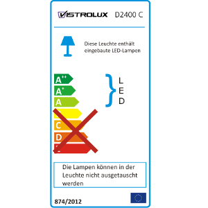 Die Standardleuchte Geeignet für Wohnwägen / 24 LED / 14 WATT