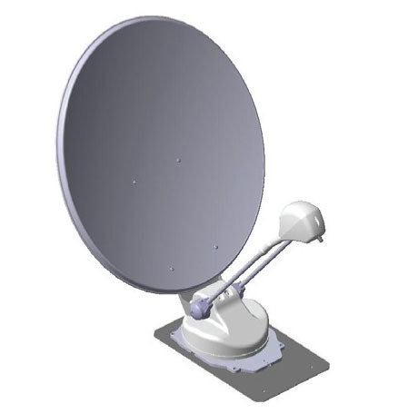 Die selbstausrichtende Sat-Antenne