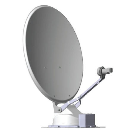 Die selbstausrichtende Sat-Antenne