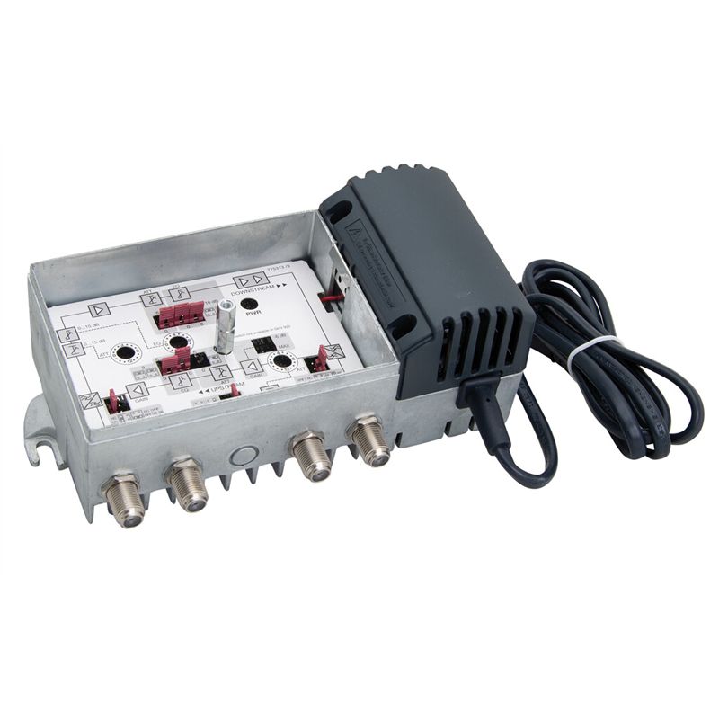 Triax GHV 920 Verstärkung  vorwärts 20 dB, rückwärts 20 dB, max.