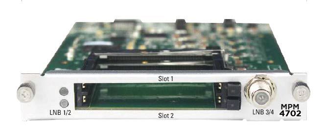 MPM 4702  4x DVB-C mit 2xCI Empfangs-Modul für MPX
