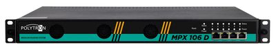MPX 106 D Grundeinheit mit 6 Modulsteckplätzen, 4 x GbE Ports
