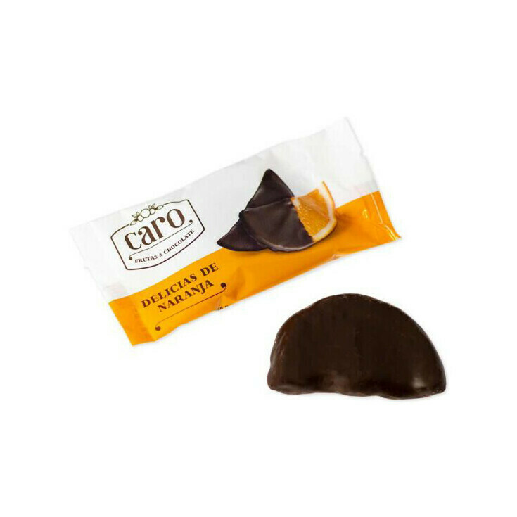 Caro Frutas &amp; Chocolate Orange Delights Spain 1pc