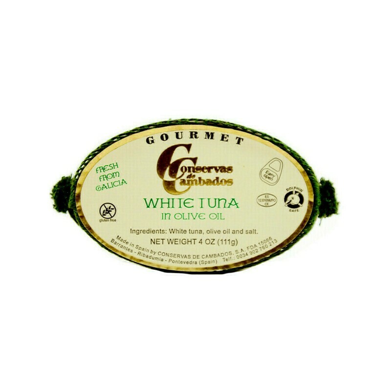 Conservas de Cambados White Tuna in Olive Oil Spain 4oz