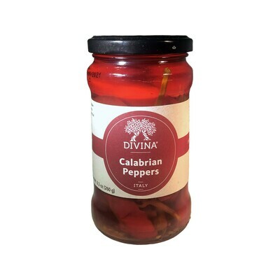 Divina Calabrian Peppers Italy 9.2oz