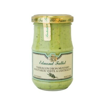 Edmond Fallot Tarragon Dijon Mustard France 7.4oz