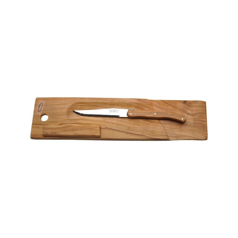 Jean Dubost Baguette/Salami Board &amp; Knife France