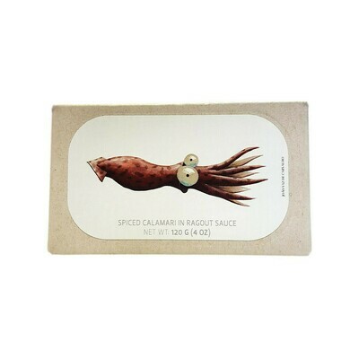 JOSE Gourmet Spiced Calamari in Ragout Sauce Spain 4oz
