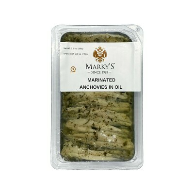 Marky's Marinated Anchovies in Oil Morocco 7.0oz