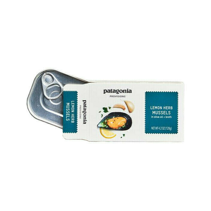 Patagonia Lemon Herb Mussels Spain 4.2oz