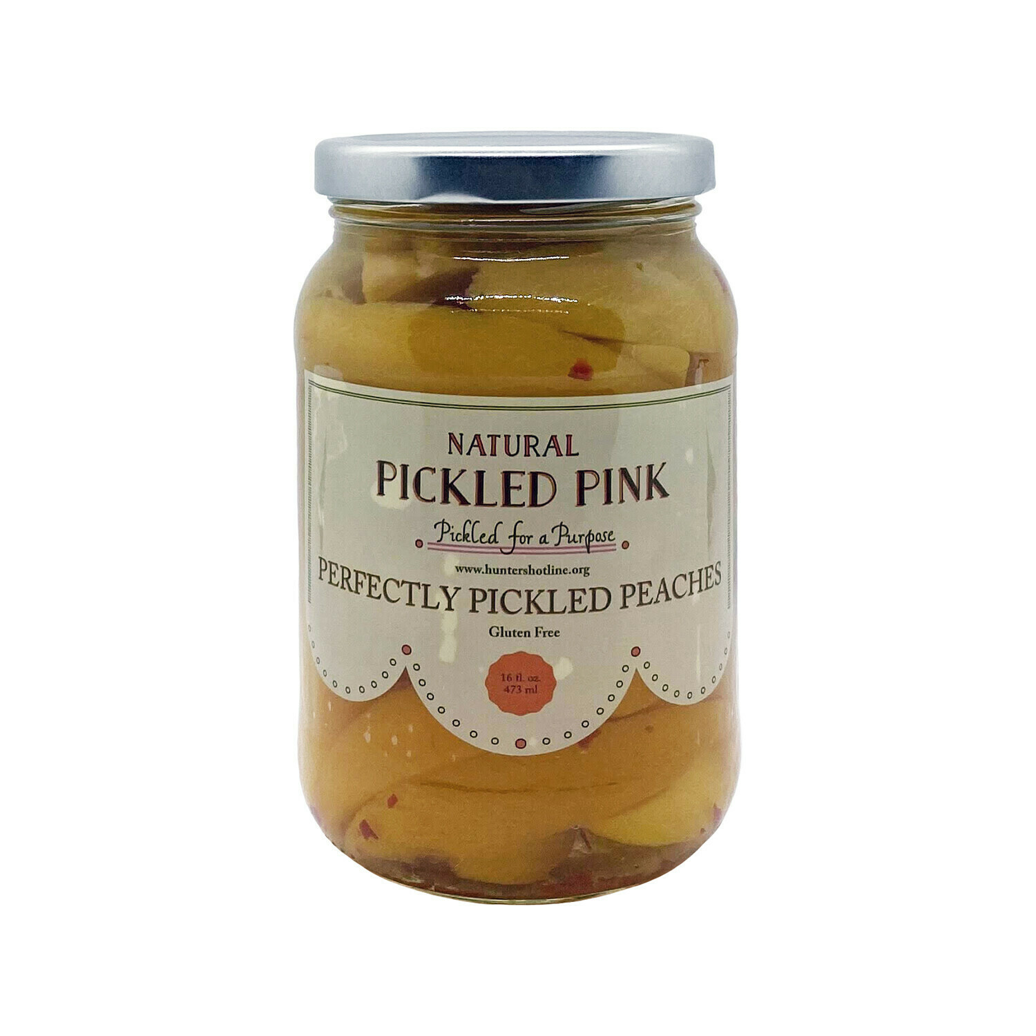 Pickled Pink Peaches United States 473ml